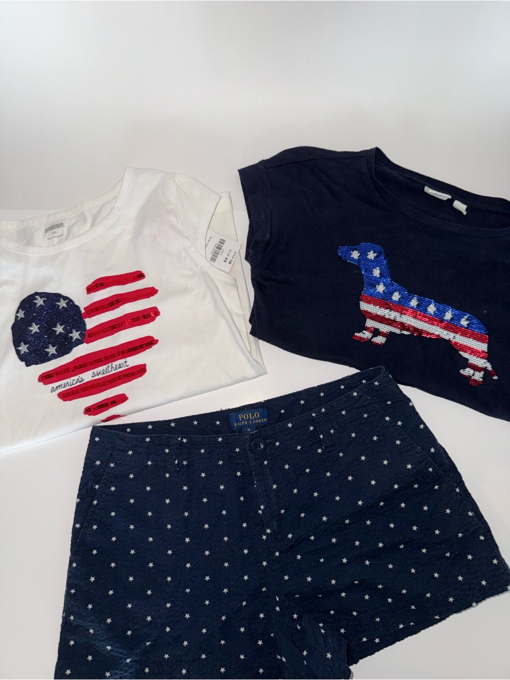 Polo by Ralph Lauren/Gap/Gymboree Red White & Blue Patriotic outfit 3 pc.